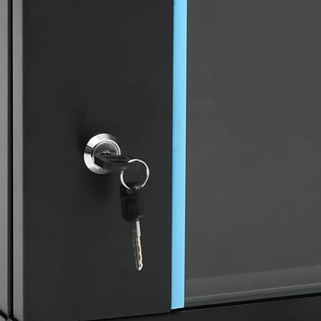 væghængt netværksskab 4U 19" IP20 600x450x350 mm