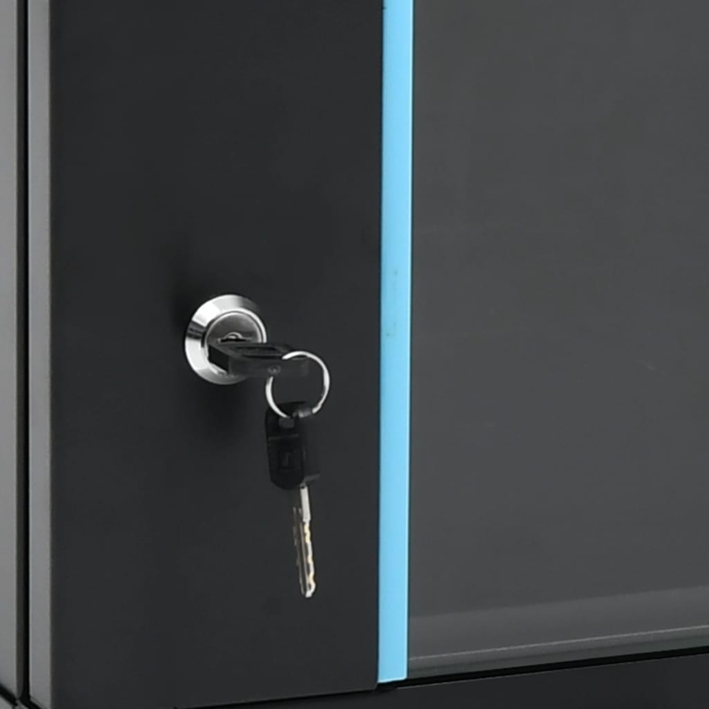væghængt netværksskab 4U 19" IP20 600x450x510 mm