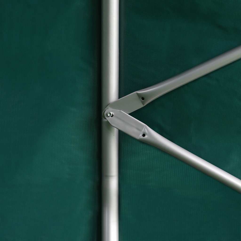 læskur til husdyr 3,7x3,7 m PVC grøn