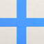 oppustelig gymnastikmåtte med pumpe 60x100x10 cm PVC blå