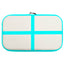 oppustelig gymnastikmåtte med pumpe 60x100x10 cm PVC grøn