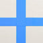 oppustelig gymnastikmåtte m. pumpe 400x100x15 cm PVC blå