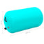 oppustelig gymnastikrulle med pumpe 100x60 cm PVC grøn