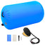 oppustelig gymnastikrulle med pumpe 100x60 cm PVC blå