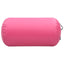oppustelig gymnastikrulle med pumpe 120x75 cm PVC lyserød