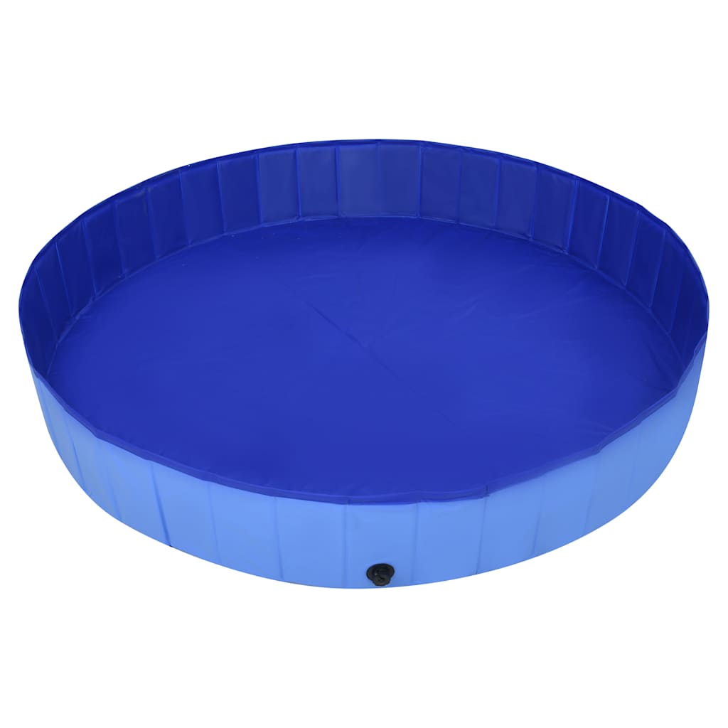 foldbart hundebassin 300x40 cm PVC blå
