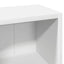 cd-reoler 2 stk. 21x16x93,5 cm konstrueret træ hvid