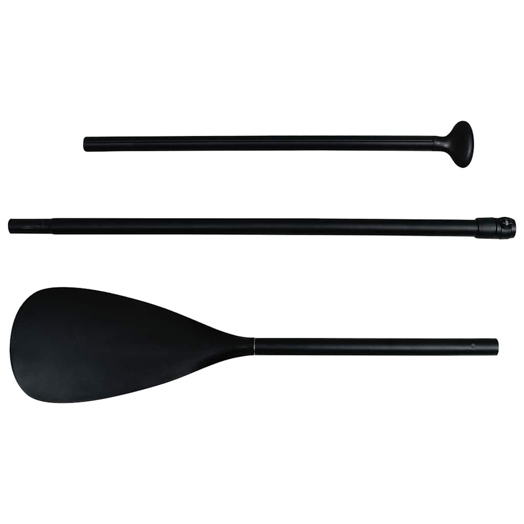 oppusteligt paddleboardsæt 305x76x15 cm grøn
