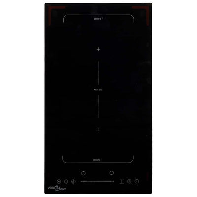Flexizone induktionskogeplade 2 brændere Touch 3500 W glas