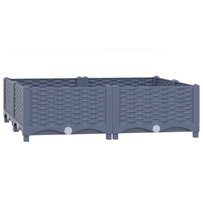 højbed 80x80x23 cm polypropylen