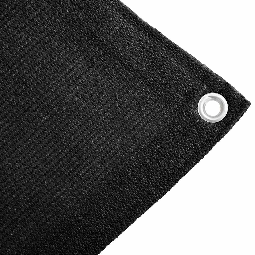 telttæppe 300x600 cm sort