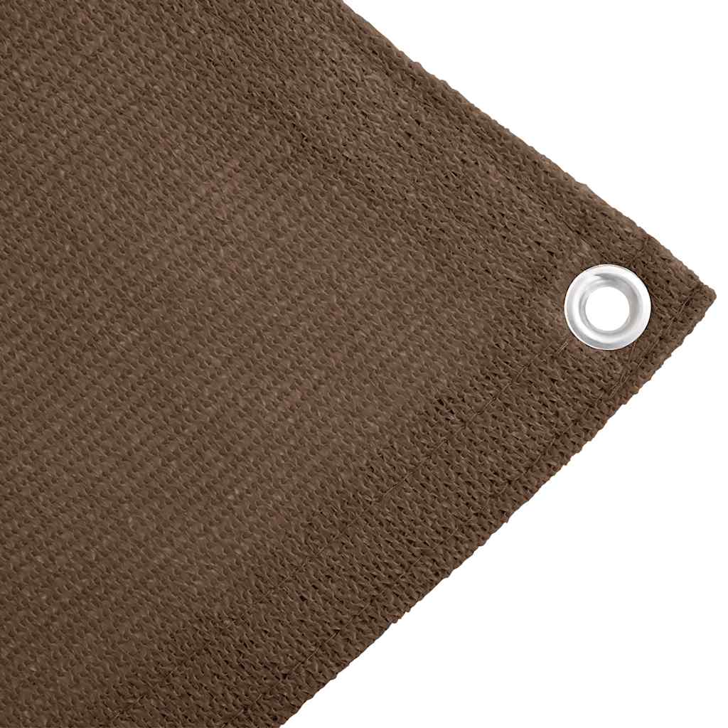 telttæppe 300x400 cm brun
