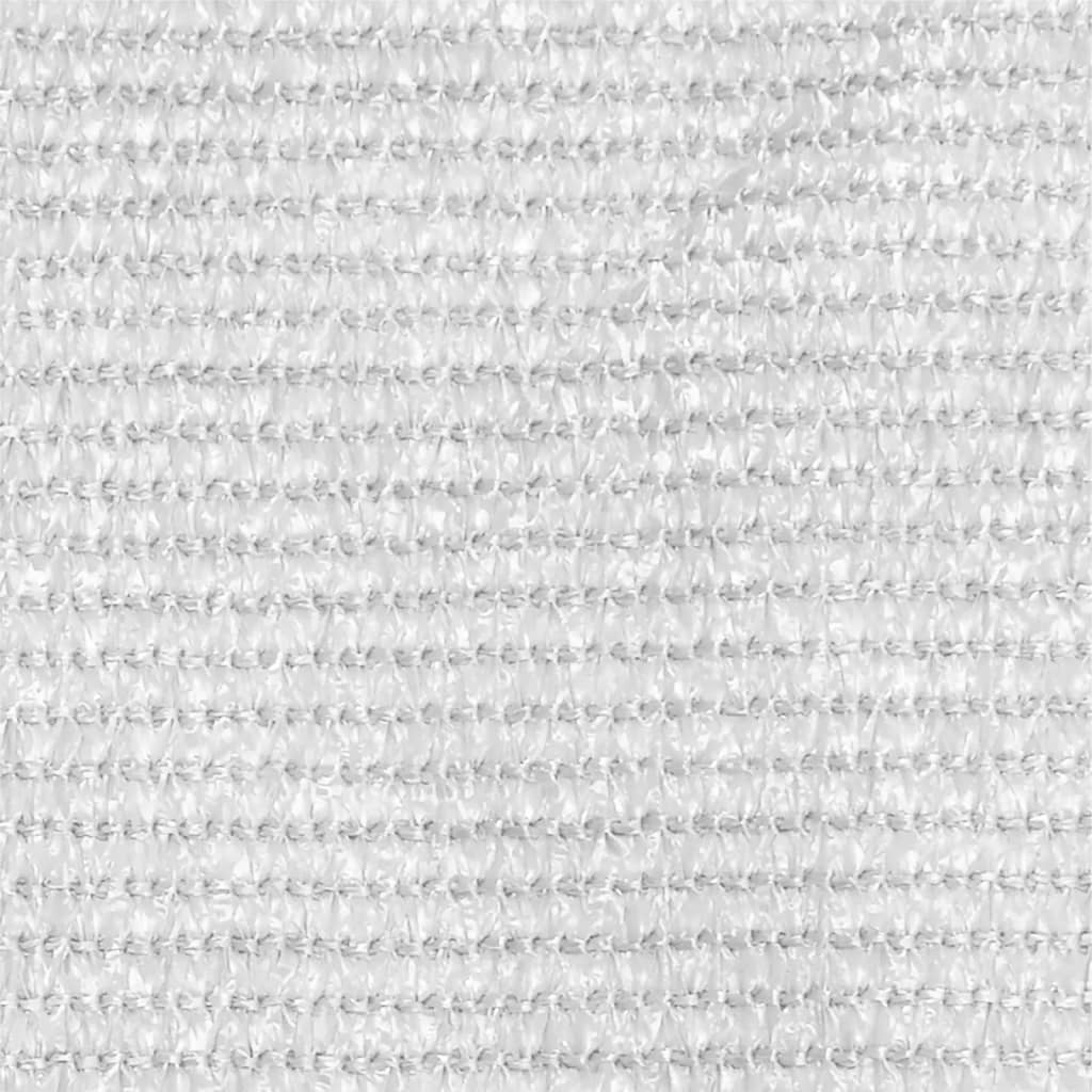 altanafskærmning 120x400 cm HDPE hvid
