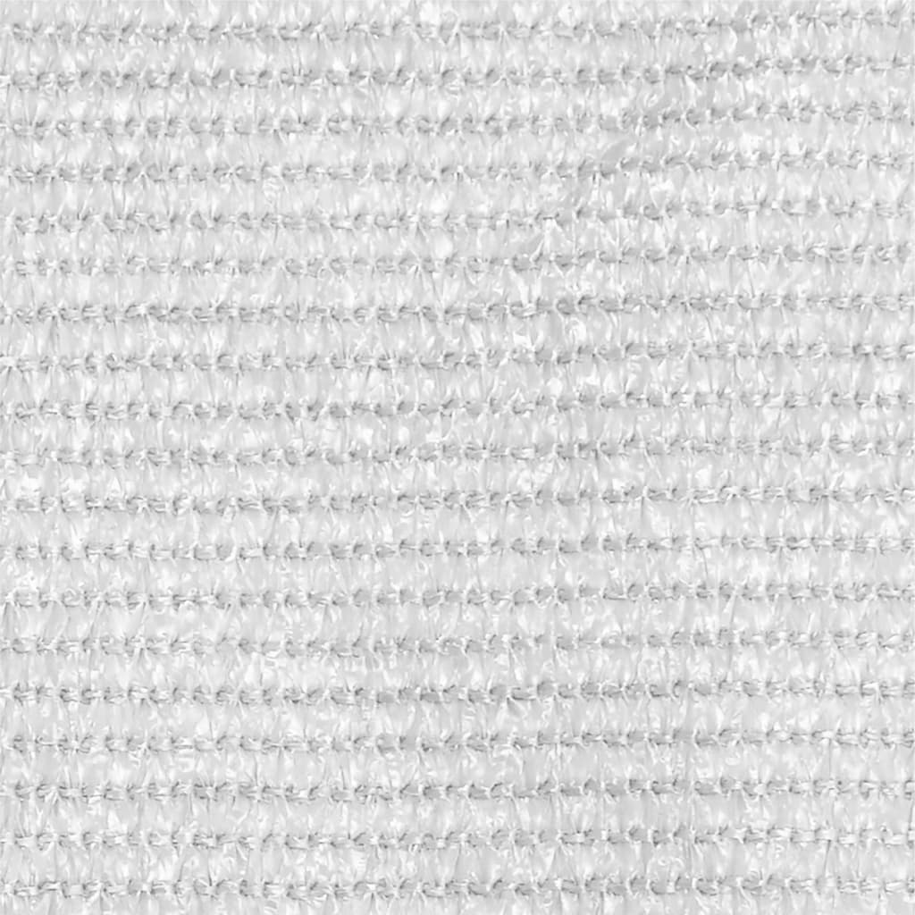 altanafskærmning 120x600 cm HDPE hvid