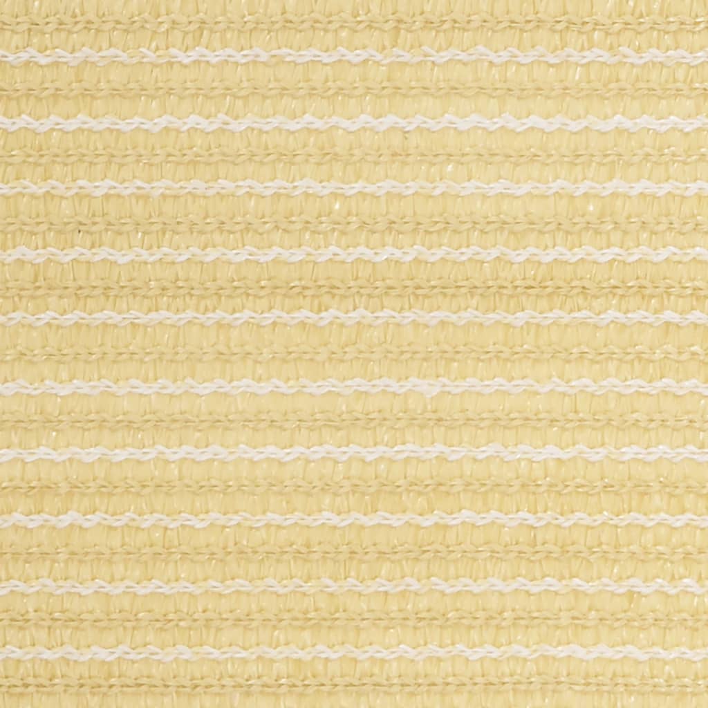 altanafskærmning 75x500 cm HDPE beige