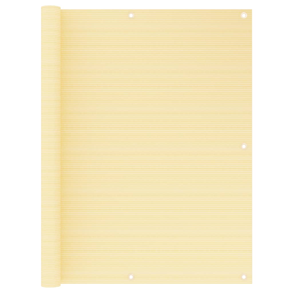 altanafskærmning 120x300 cm HDPE beige