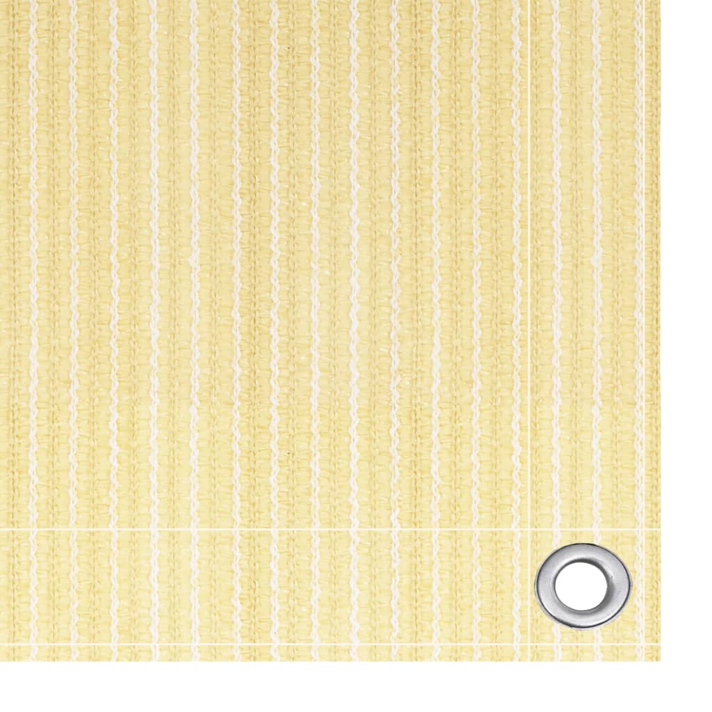altanafskærmning 120x300 cm HDPE beige