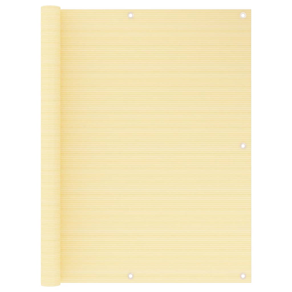 altanafskærmning 120x500 cm HDPE beige