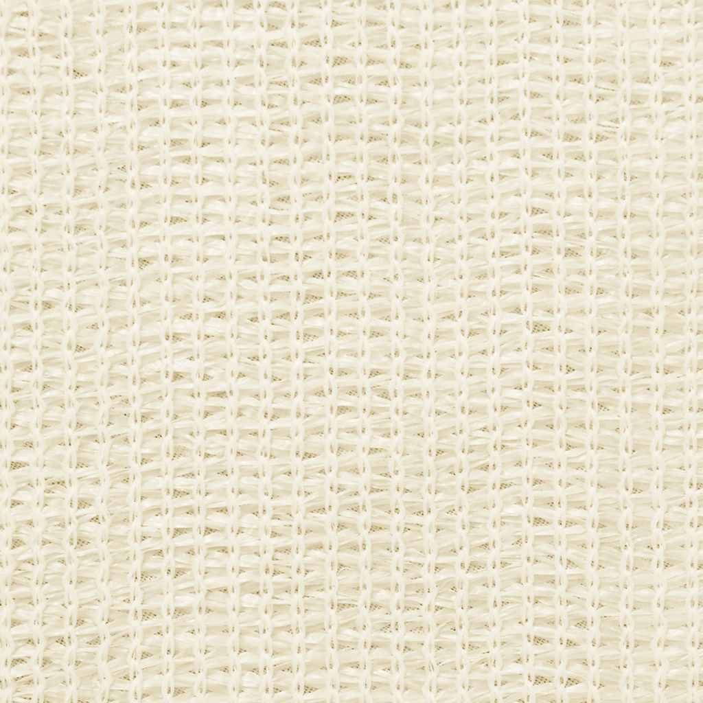 altanafskærmning 75x300 cm HDPE cremefarvet