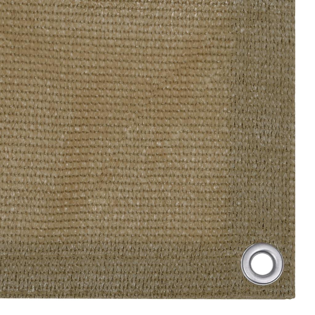 altanafskærmning 75x400 cm HDPE gråbrun