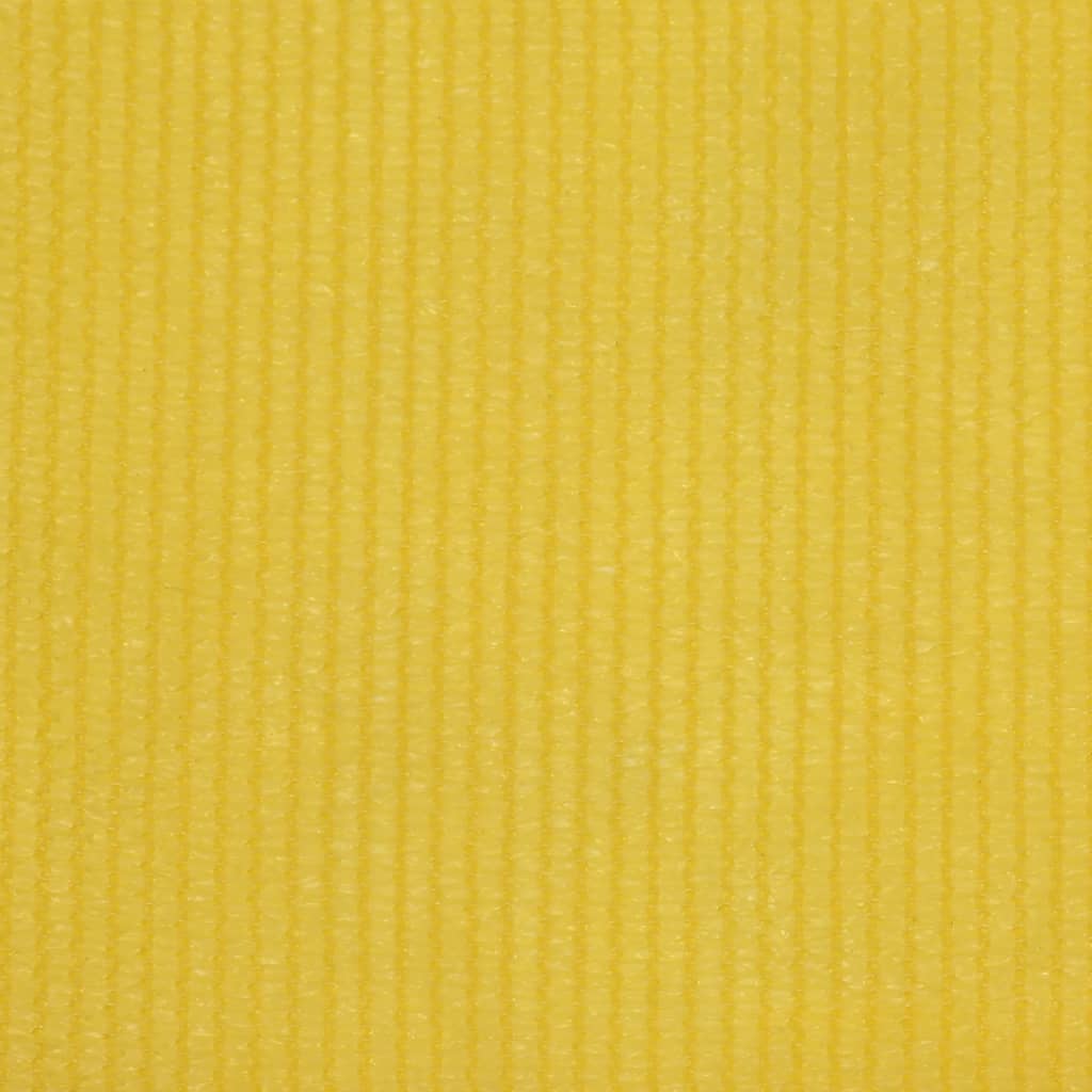 altanafskærmning 90x400 cm HDPE gul