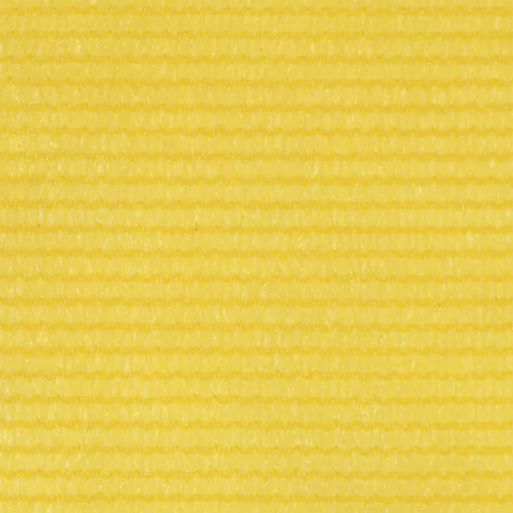altanafskærmning 90x600 cm HDPE gul