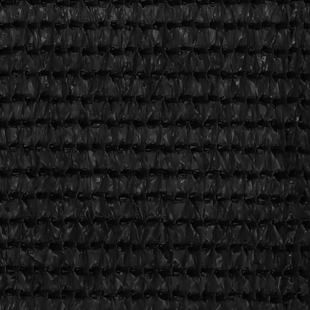 altanafskærmning 90x500 cm HDPE sort
