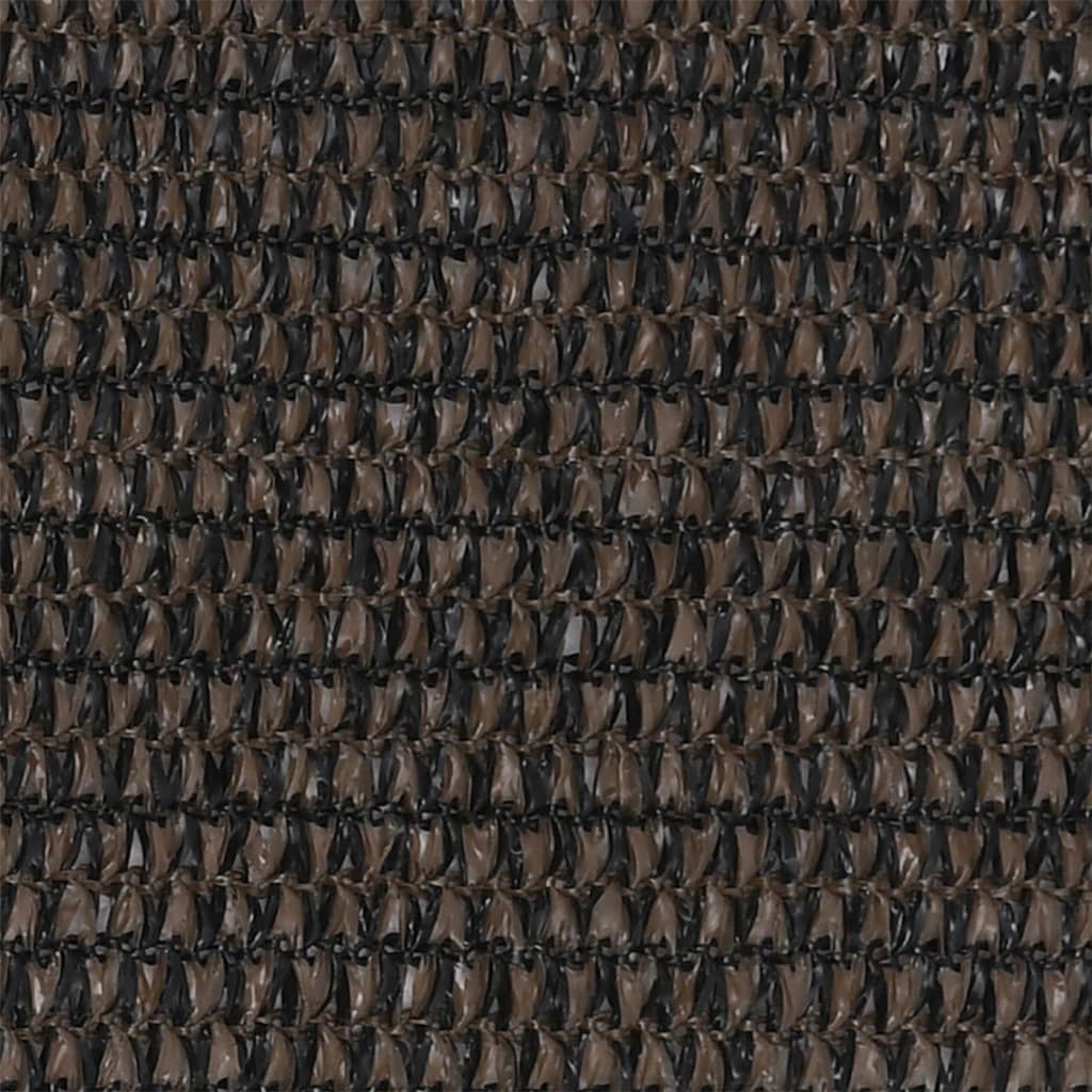altanafskærmning 90x400 cm HDPE brun