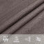 solsejl 2,5x2,5x3,5 160 g/m² HDPE antracitgrå
