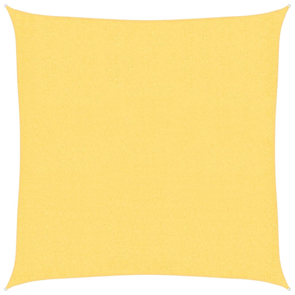 solsejl 3x3 m 160 g/m² HDPE beige