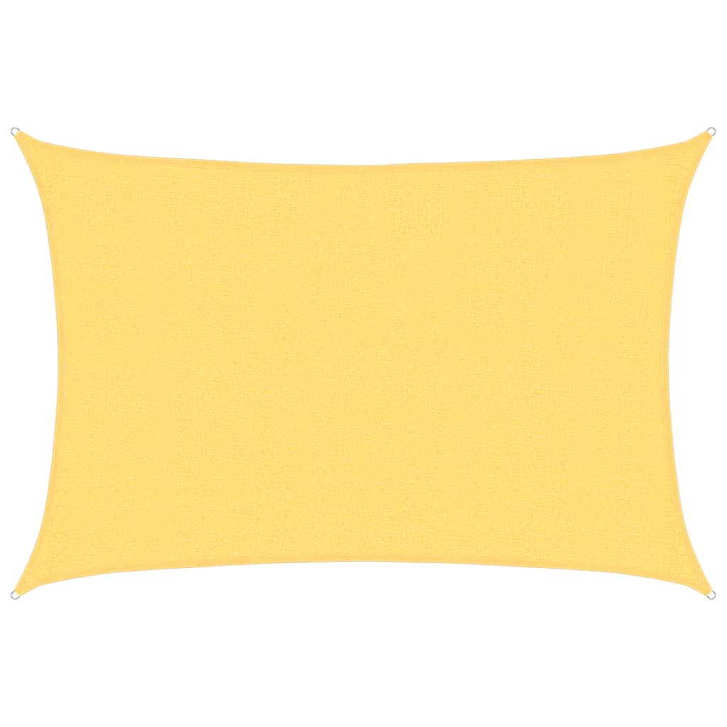 solsejl 2,5x3,5 m 160 g/m² HDPE beige