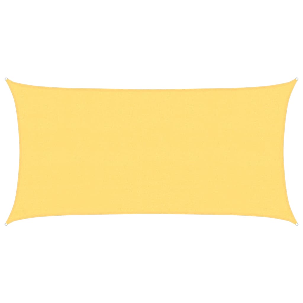 solsejl 2,5x4,5 m 160 g/m² HDPE beige