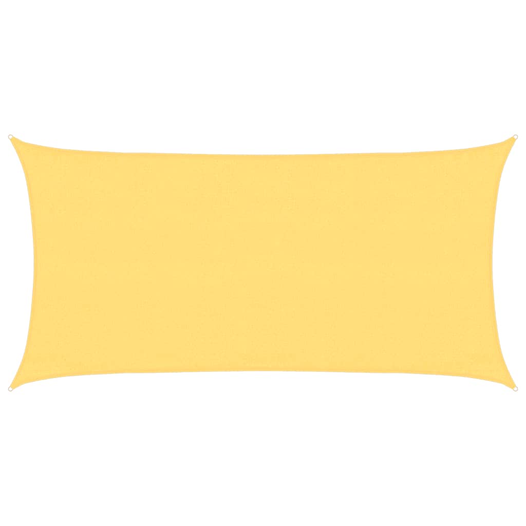 solsejl 160 g/m² 3x6 m HDPE beige