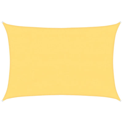 solsejl 160 g/m² 4x5 m HDPE beige