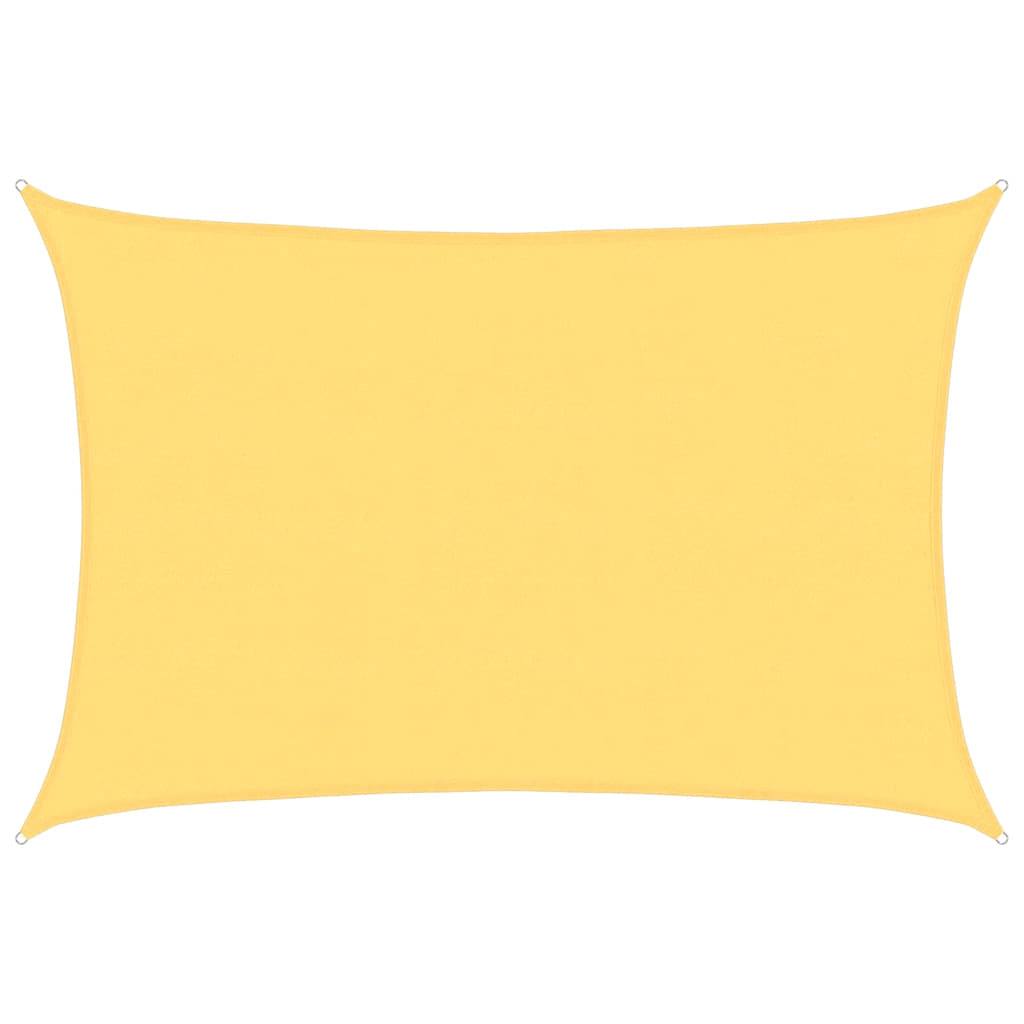 solsejl 160 g/m² 5x6 m HDPE beige