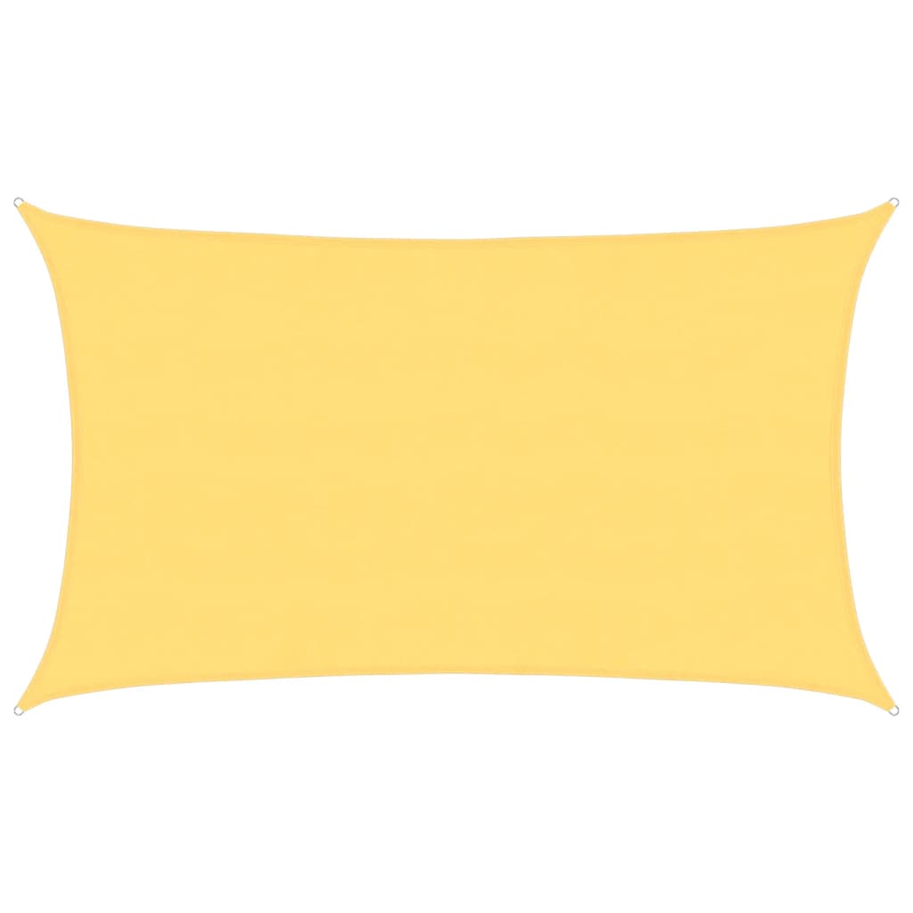 solsejl 160 g/m² 5x8 m HDPE beige