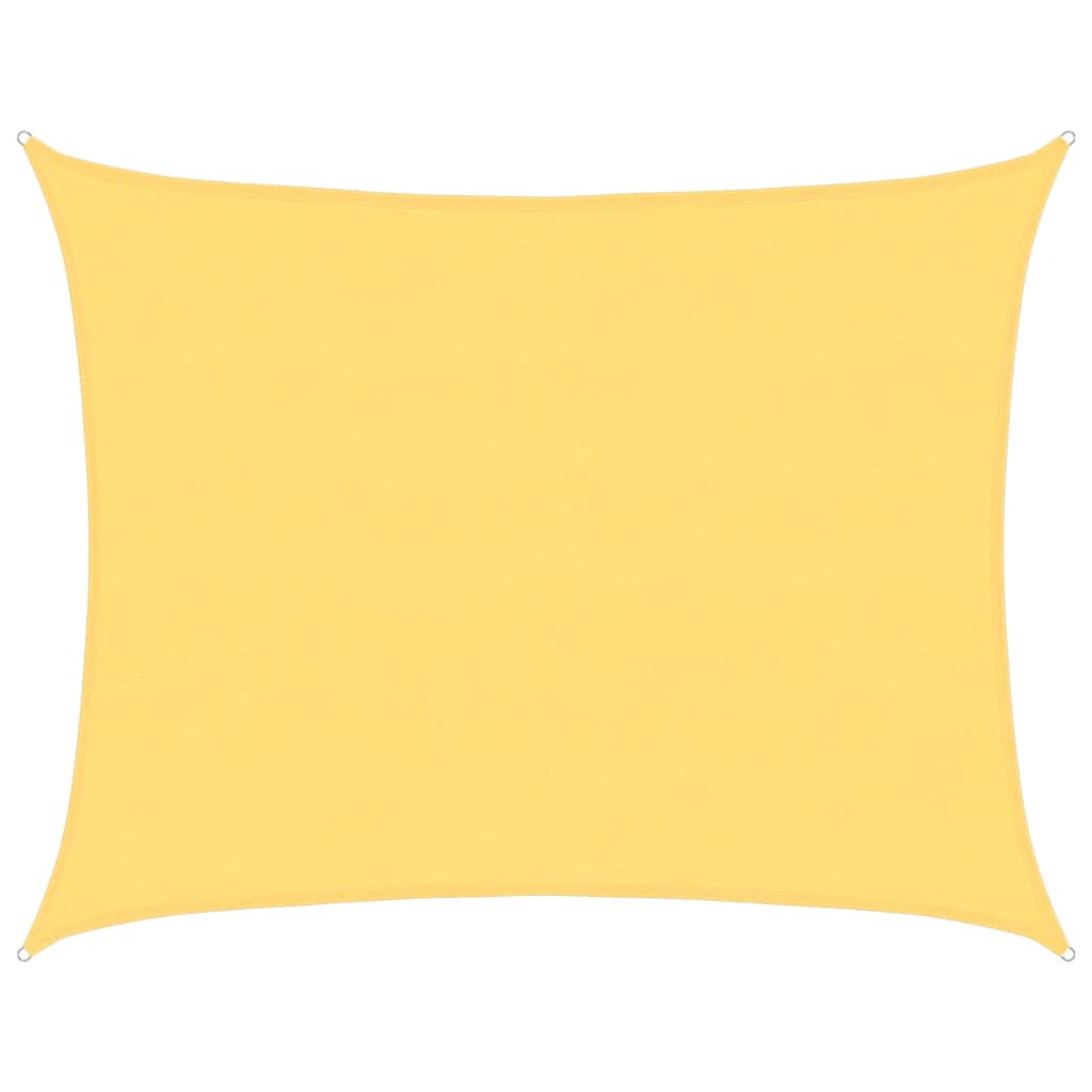 solsejl 160 g/m² 6x8 m HDPE beige