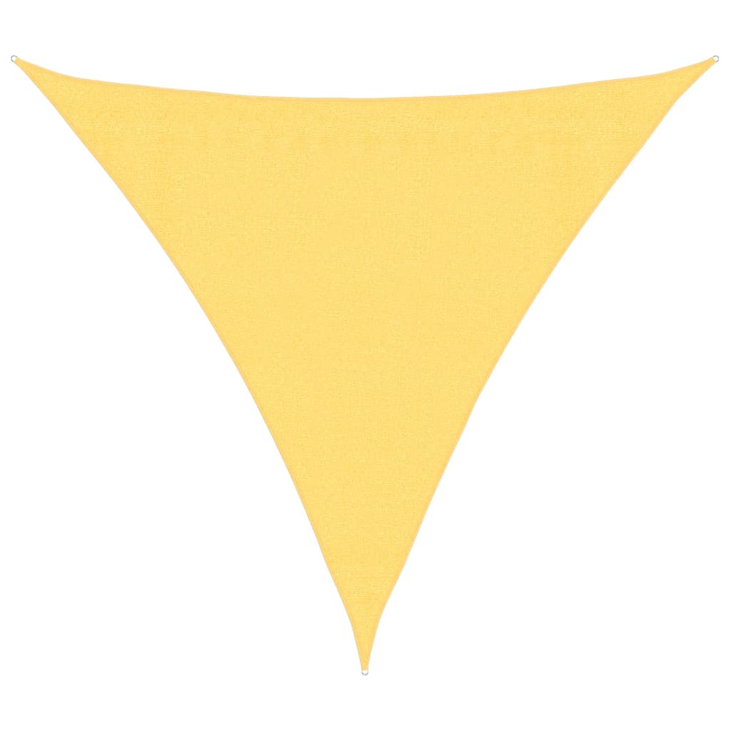 solsejl 160 g/m² 3x3x3 m HDPE beige