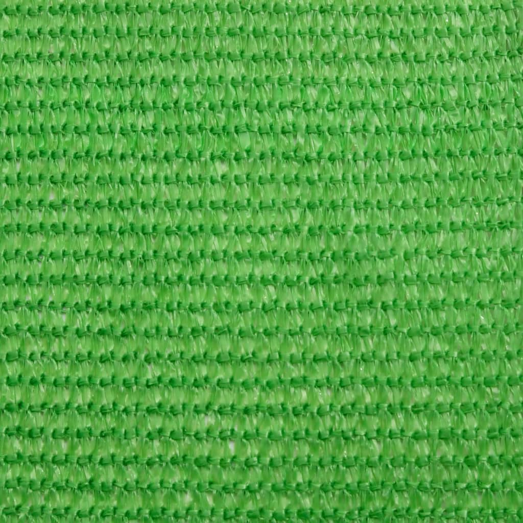 solsejl 3/4x2 m160 g/m² HDPE lysegrøn
