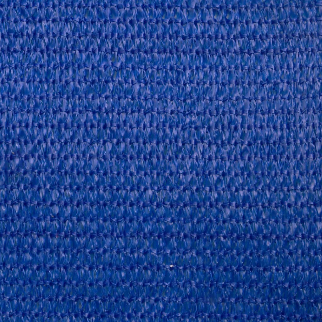 solsejl 2x3,5 m 160 g/m² HDPE blå