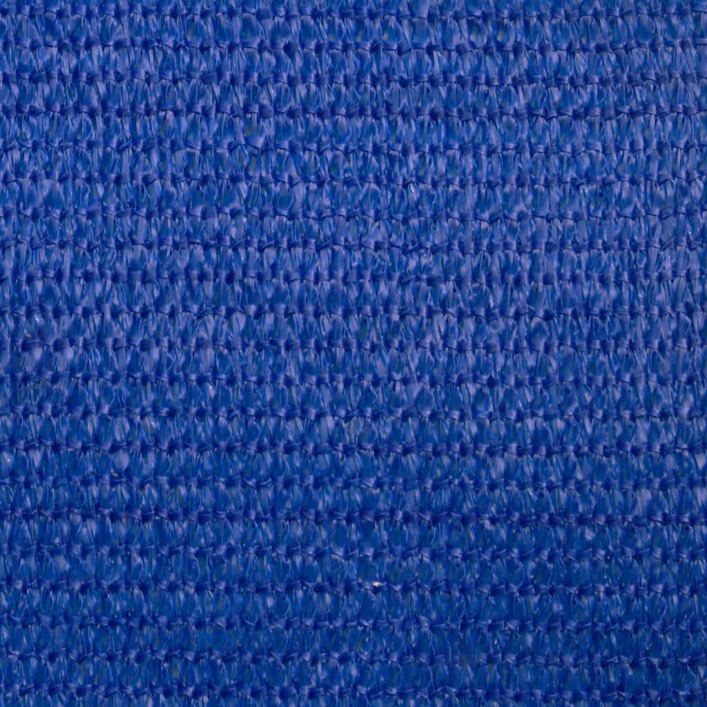 solsejl 2x5 m 160 g/m² HDPE blå