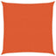 solsejl 3x3 m 160 g/m² HDPE orange