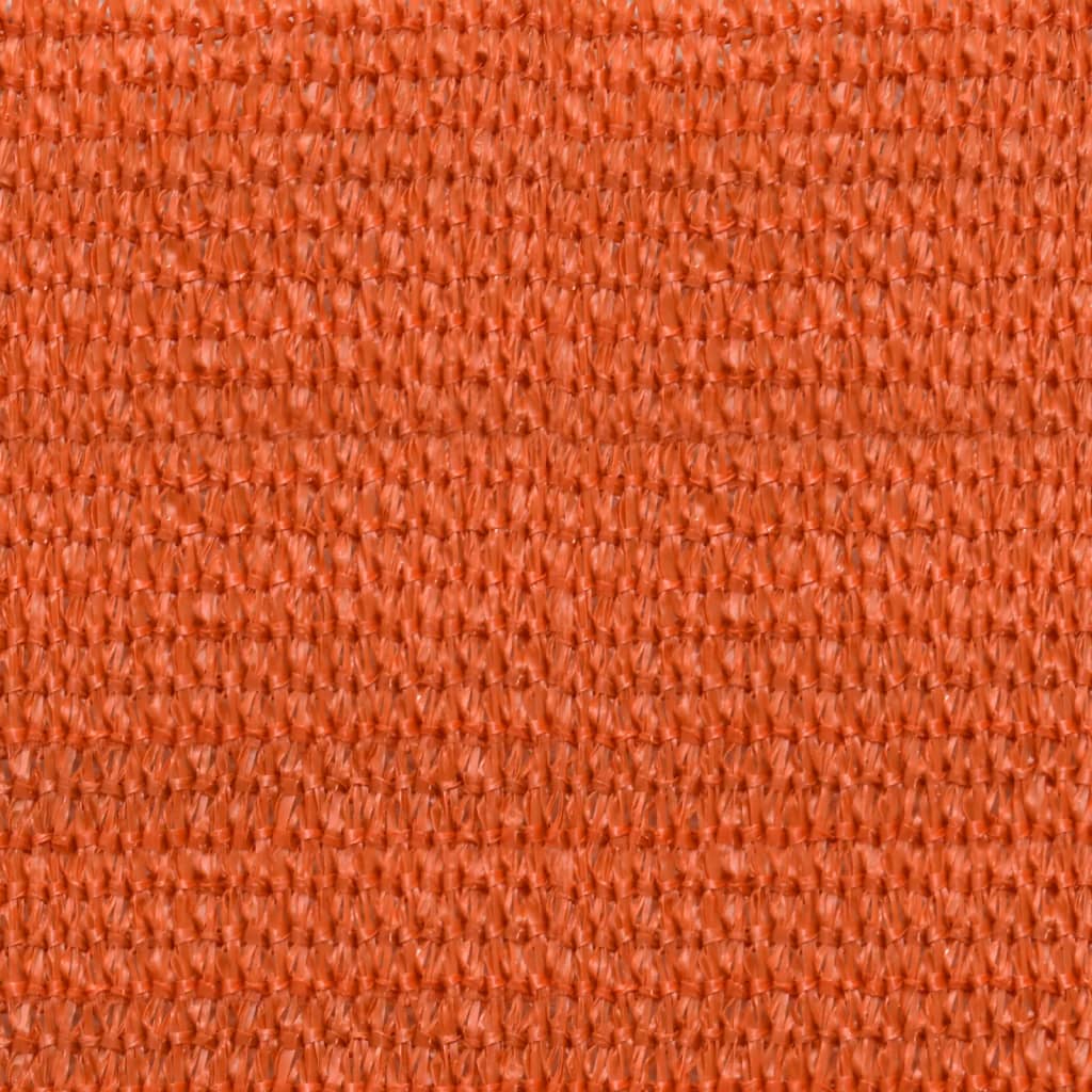 solsejl 2x4 m 160 g/m² HDPE orange