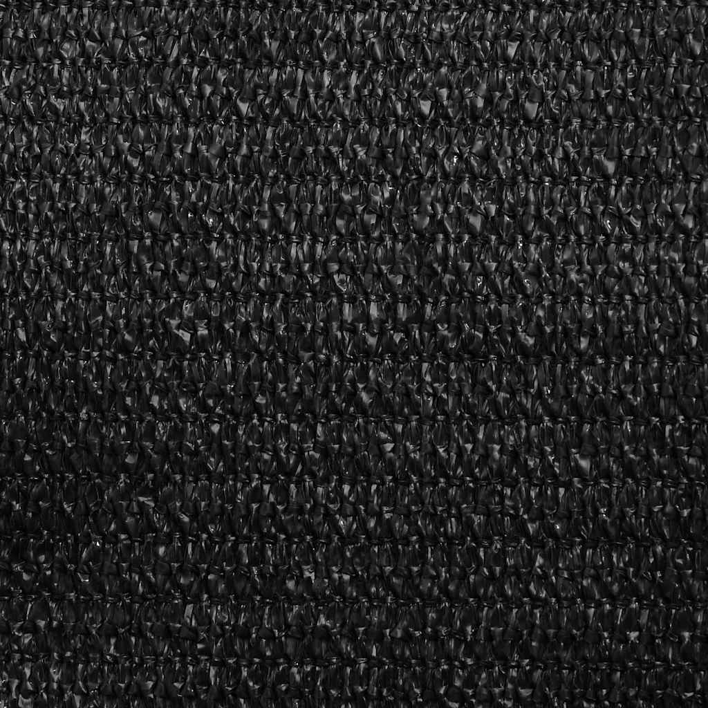 solsejl 2x4 m 160 g/m² HDPE sort