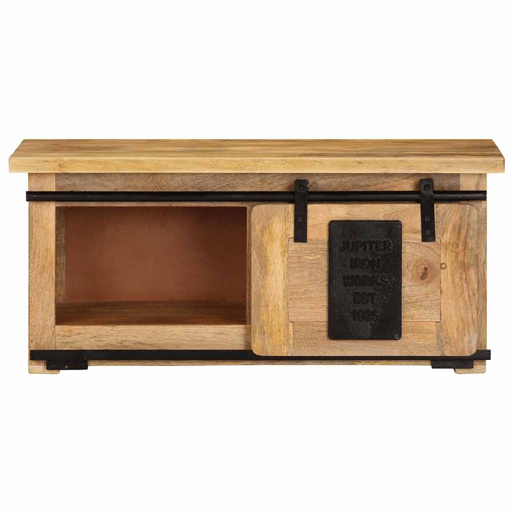 tv-skab 90x35x40 cm massivt mangotræ