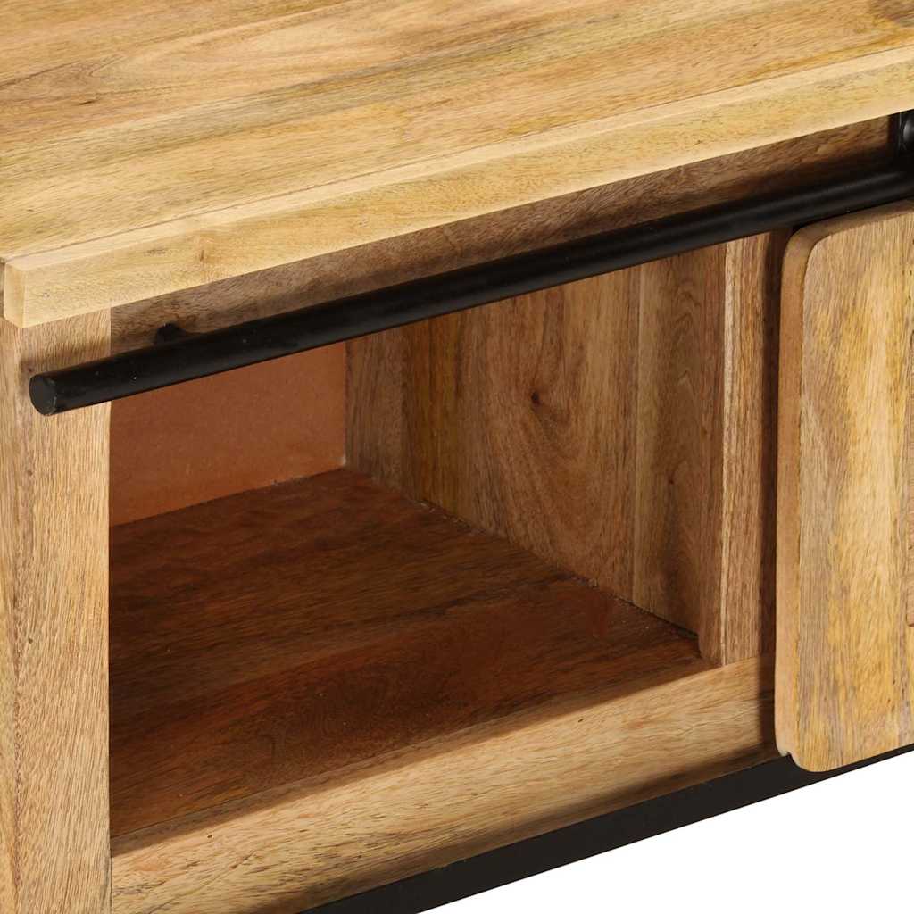 tv-skab 90x35x40 cm massivt mangotræ