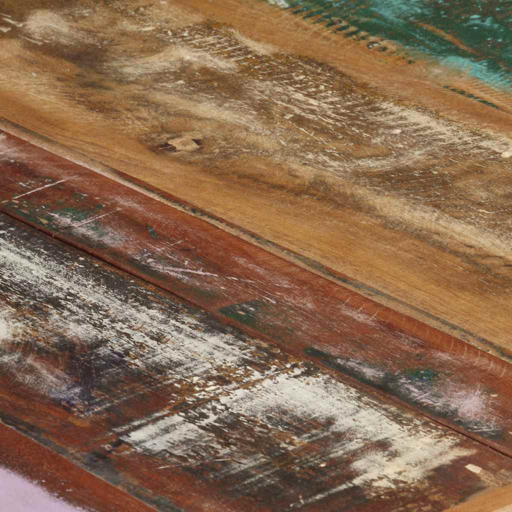 sofabord 140x70x40 cm massivt genbrugstræ
