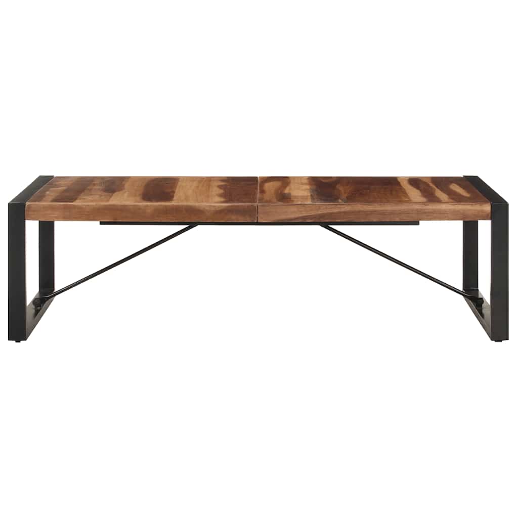 sofabord 140x70x40 cm massivt træ