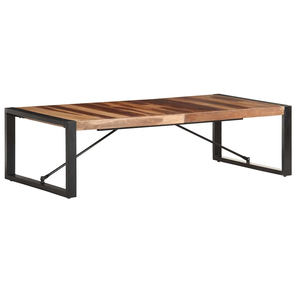 sofabord 140x70x40 cm massivt træ