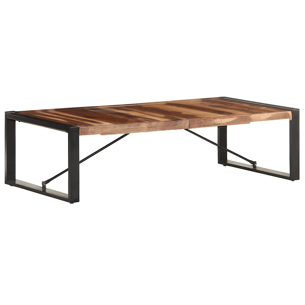 sofabord 140x70x40 cm massivt træ